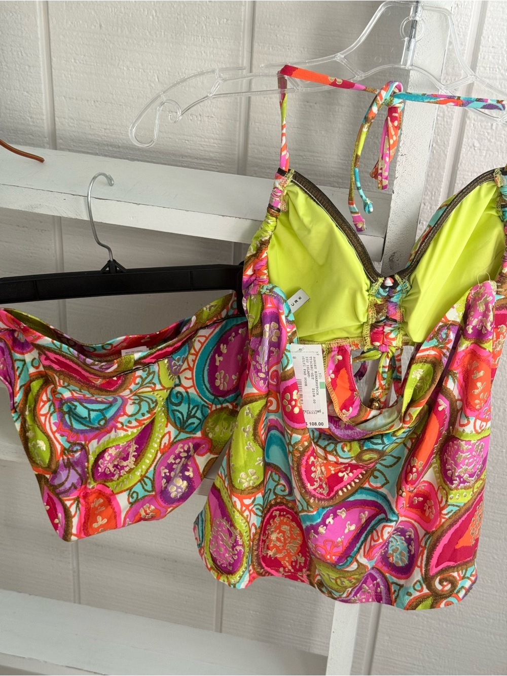 NWT Trina Turk 2 piece swimsuit 8 - Picture 15 of 16